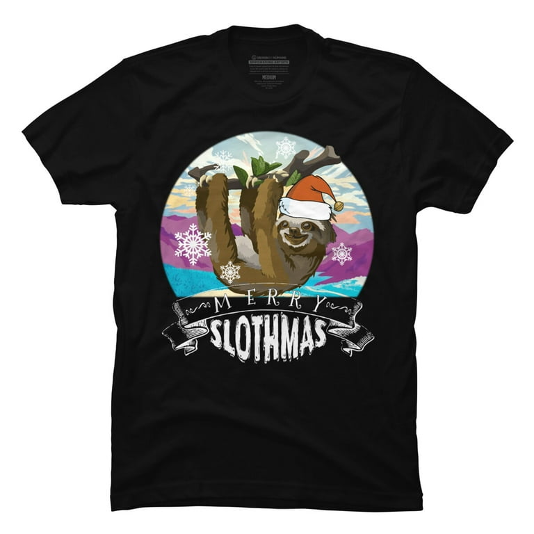 Merry Slothmas Funny Sloth Christmas Outfit For Sloth Lovers T-Shirt Merry Slothmas Funny Sloth Christmas Outfit For Sloth Lovers T-Shirt