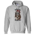 thumbnail image 1 of Merry Slothmas Hoodie Sweatshirt Unisex Medium Grey, 1 of 5