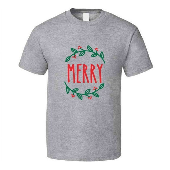 Merry Tee Very Cool Novelty Holiday Spirit Christmas Loving T Shirt
