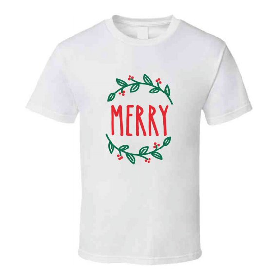 Merry Tee Very Cool Novelty Holiday Spirit Christmas Loving T Shirt
