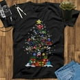thumbnail image 1 of Merry Tree Motorbike Shirt, Motorbike Print, Moto Art, Motorbike Lover Gift, Best Bike Ever, 1 of 2