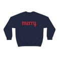 thumbnail image 1 of Merry Unisex Crewneck Sweatshirt, 1 of 3