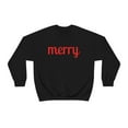 thumbnail image 1 of Merry Unisex Crewneck Sweatshirt, 1 of 3