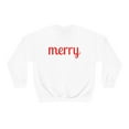 thumbnail image 1 of Merry Unisex Crewneck Sweatshirt, 1 of 3