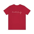 thumbnail image 1 of Merry Unisex Jersey Short Sleeve T-shirt, 1 of 1