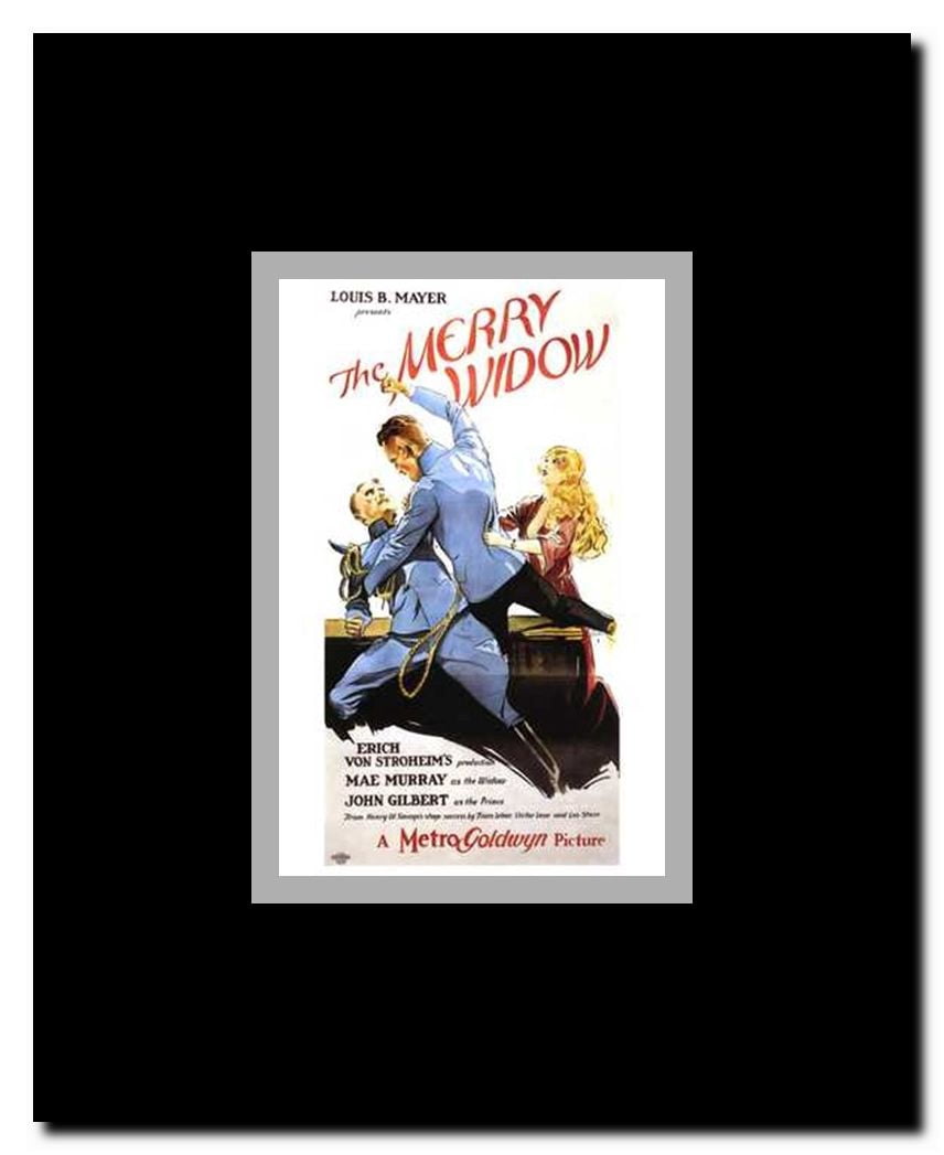 Merry Widow Framed Movie Poster