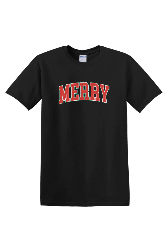 Merry Winter Womens Cute Cold Season Design T-Shirt