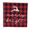 thumbnail image 1 of Merry and Bright Buffalo Check Pillow, 1 of 2