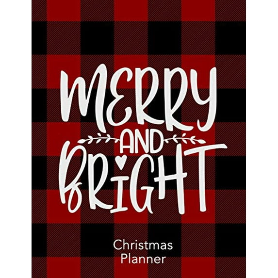 Pre-Owned Merry and Bright: Christmas Holiday Planner and Journal Organizer (Planning a Perfect Xmas) Paperback