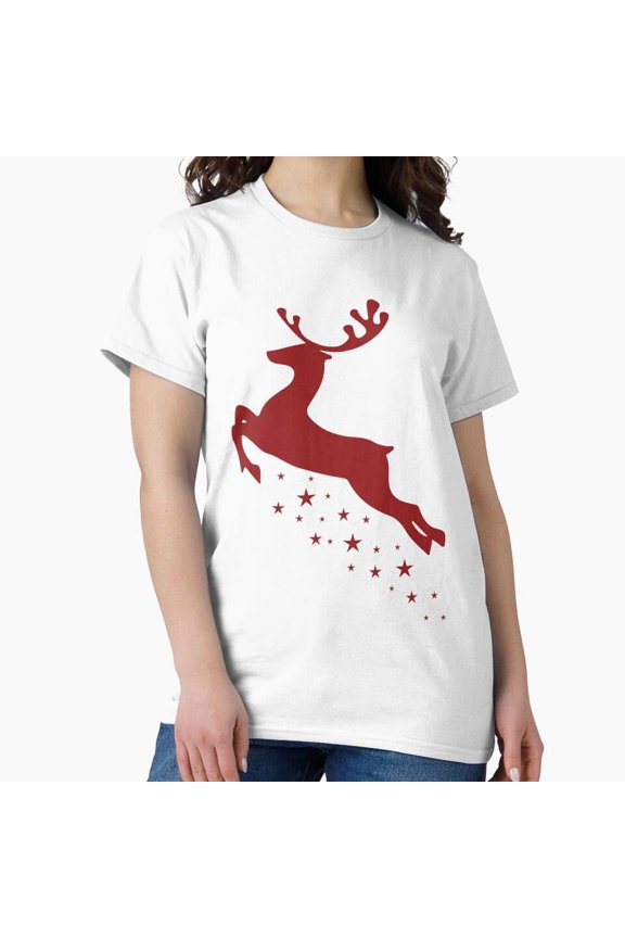 Merry and Bright Christmas Typographic Cozy Seasonal Greeting Unisex T-Shirt, up to size 5XL