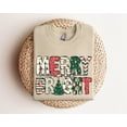 thumbnail image 1 of Merry and Bright Sweatshirt, Christmas Sweatshirt, Family Christmas Sweatshirt, Christmas Sweatshirts for Women, Merry Christmas Sweatshirt, 1 of 2
