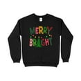 thumbnail image 1 of Merry and Bright Sweatshirt, Merry Christmas Shirt for Women, Christmas Crewneck, 1 of 10