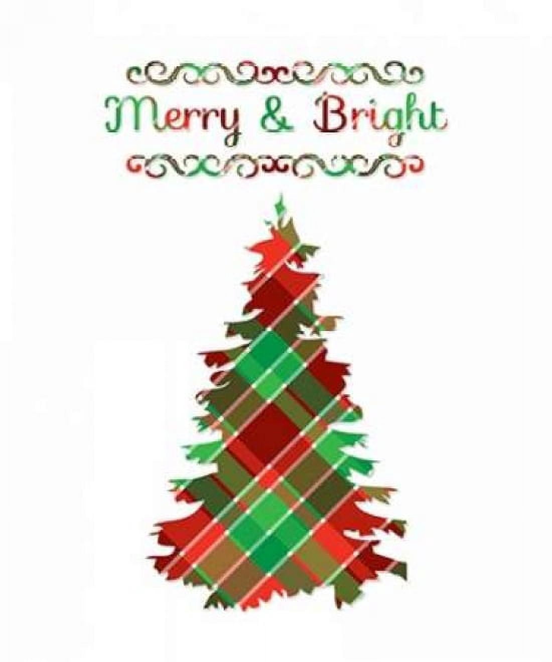 Merry and Bright Tree Canvas Art - Tara Moss (20 x 24)