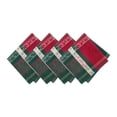 thumbnail image 1 of Elrene Home Fashions Merry and Festive Jacquard Napkins, Set of 4, Multicolor, 17" x 17", 1 of 4