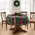 thumbnail image 1 of Elrene Home Fashions Merry and Festive Jacquard Tablecloth, Multi, 60" x 84" Oval, 1 of 3