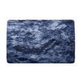 thumbnail image 1 of MerryHome Soft Plush Faux Fur Area Rug 5x7 Feet, Luxury Rectangular Fuzzy Carpet, Navy, 1 of 7