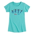 thumbnail image 1 of MerryMakers - Pete The Cat Dance - Youth Girls Fitted Short Sleeve T-Shirt, 1 of 4
