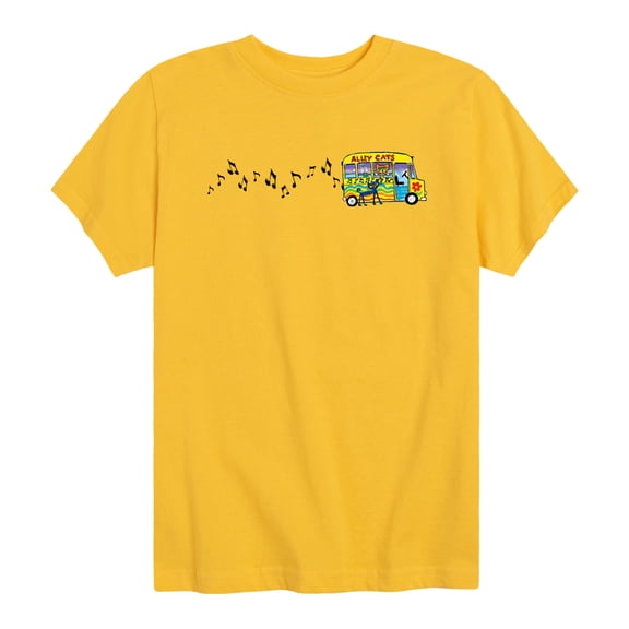 MerryMakers - Ptc Bus Horizontal Chest - Youth Boys Short Sleeve Graphic T-Shirt