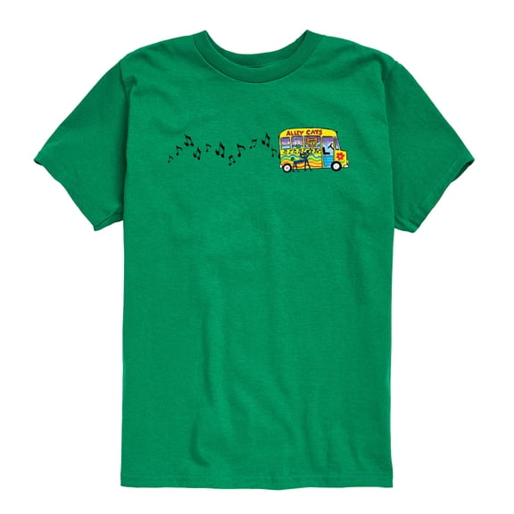 MerryMakers - Ptc Bus Horizontal Chest - Youth Boys Short Sleeve Graphic T-Shirt
