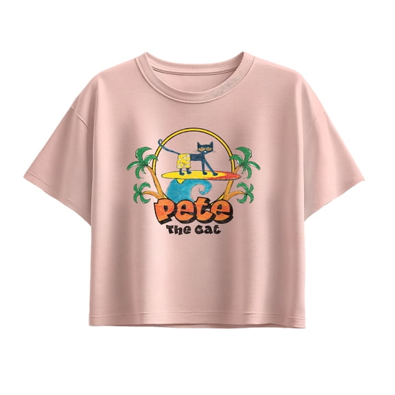 MerryMakers - Ptc Retro Surf Lights Only - Youth Girls Boxy T-Shirt