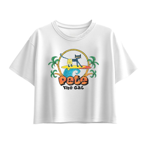 MerryMakers - Ptc Retro Surf Lights Only - Youth Girls Boxy T-Shirt