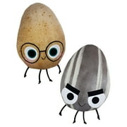 MerryMakers The Good Egg / The Bad Seed Plush Flip Doll, 11-Inch, based on the book series by Jory John and Pete Oswald