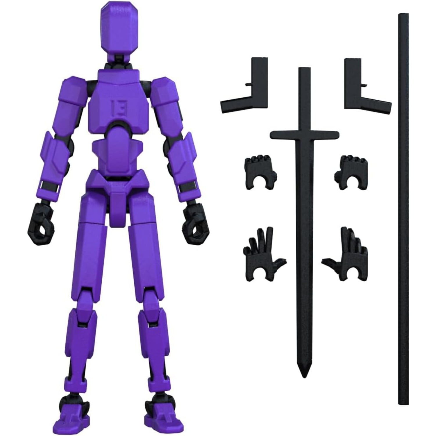 MerryXD T13 Action Figure,Assembly Completed Dummy Nova