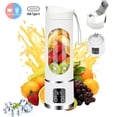 thumbnail image 1 of Merryhome Portable Blender,Cordless Blender,450ML Portable juicer Shakes and Smoothies Blender,Ideal for Ice Crushing,Travel,Gym,Office (White), 1 of 10