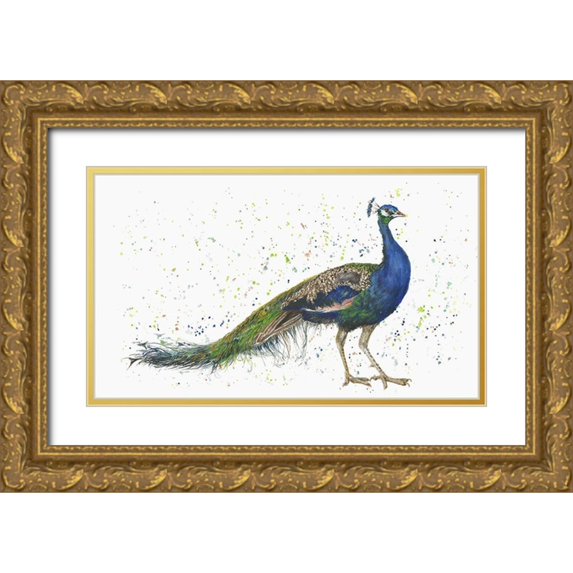 Merryn, Bree 14x10 Gold Ornate Wood Framed with Double Matting Museum Art Print Titled - Peaky Blinder