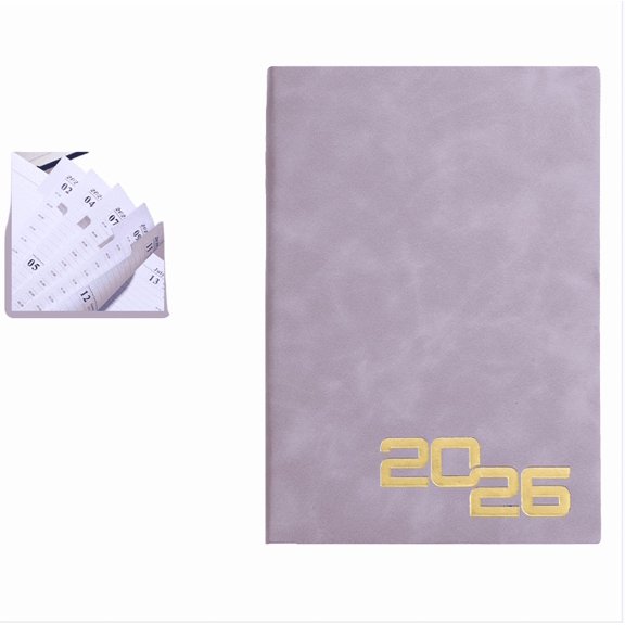 Merryso 2026 Daily Planner - Goal Setting, Weekly/Monthly, Thick Bleed-Resistant Paper, Foil-Stamped Cover