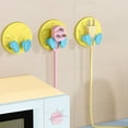 thumbnail image 1 of Merryso Dopamine Yellow Punch-Free Cable Management Hook - 1.97 Plastic Plug Holder for Home Kitchen & Office - Strong Adhesive ABS Cord Organizer for Router Chargers, 1 of 6