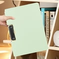 thumbnail image 1 of Merryso Mint Green Plastic Folder - Heavy Duty Thickened, Eco-Friendly Non-Toxic, for Stu-dent Office Home File Classification, 1 of 6