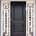 thumbnail image 1 of Merrystorm Holy Cow I Graduated Decoration Holy Cow I Graduated Outdoor Porch Signs Banner We Are so Proud of You Banner Highland Cow 2025 Graduation Decorations Kids Kindergarten Graduation Supplies, 1 of 6