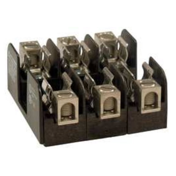 Mersen 20608R Amp-Trap 2000 SmartSpot Time-Delay/Class RK1 Fuse Block with Box Connector, 250V, 31-60 Ampere, 3 Pole by Mersen