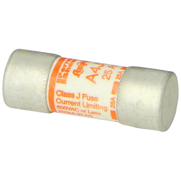 Mersen A4J25 Class J Rejection Current-Limiting Low Voltage Fast Acting Fuse 25 Amp 600 Volt AC 300 Volt DC Amp-Trap
