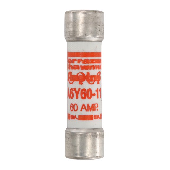 Mersen A6Y60-1 Current Limiting Fuse, Type-1, 600V, 60-Amp, (10-Pack)