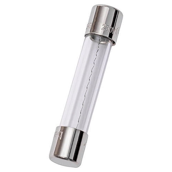 Mersen Glass Fuse, 4A, 10kA at 125V AC, 200A at 250V AC, 5 PK GGC4