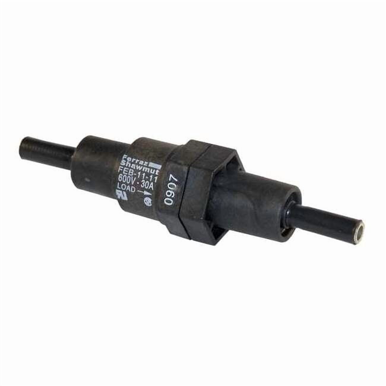 Fuse Holder, 0 to 30A Amp Range, 600V AC/DC Volt Rating, 1 Poles, Crimp FEBN-11-11