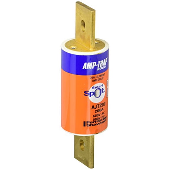 UL Class Fuse, J Class, Time-Delay, 200A, 600V AC, Indicating AJT200