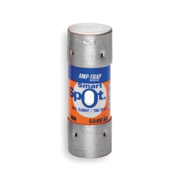 Mersen UL Class Fuse, J Class, Time-Delay, 3.2A, 600V AC AJT3-2/10N