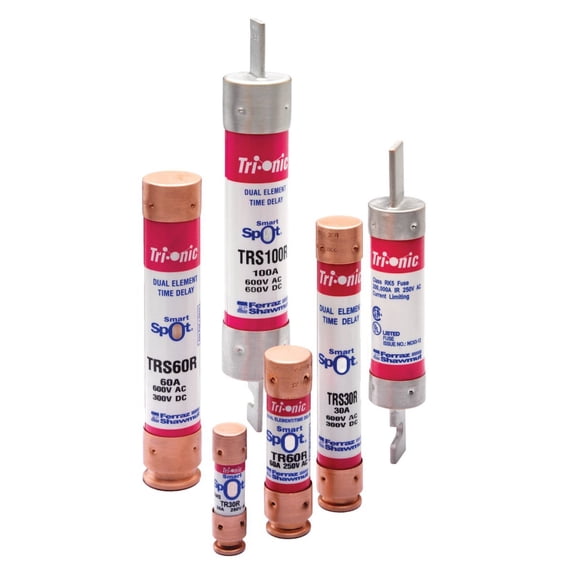 UL Class Fuse, RK5 Class, Time-Delay, 0.1A, 250V AC, Non-Indicating TR1/10R
