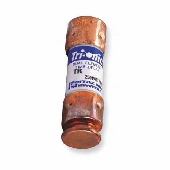 UL Class Fuse, RK5 Class, Time-Delay, 1.6A, 250V AC, Non-Indicating TR1-6/10R