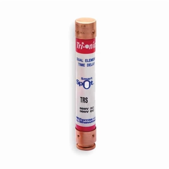 UL Class Fuse, RK5 Class, Time-Delay, 20A, 600V AC, Indicating TRS20RID