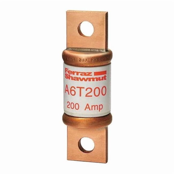 UL Class Fuse, T Class, Very Fast-Acting, 125A, 600V AC, Non-Indicating A6T125