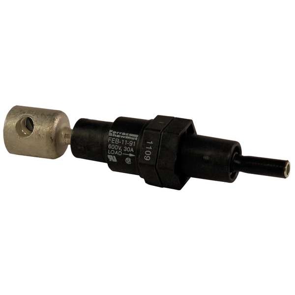 Mersen Fuse Holder,0 to 30A,Midget,1 Pole FEB-11-91