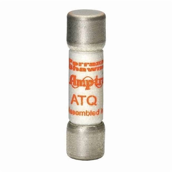 Midget Fuse, Time-Delay, 12A, 500V AC, Non-Indicating, 10kA at 500V AC ATQ12