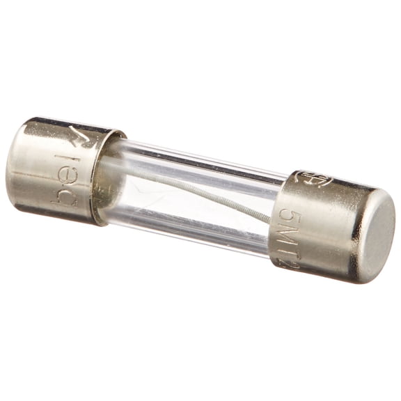 Mersen GGA Glass Time-Delay Electronic Fuse, 250VAC/125VAC, 35A/10kA, 1/4 Ampere, 5mm Diameter x 20mm Length
