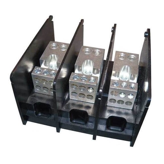 Mersen Power Distr Block,Al,1000V AC/DC MPDB67513