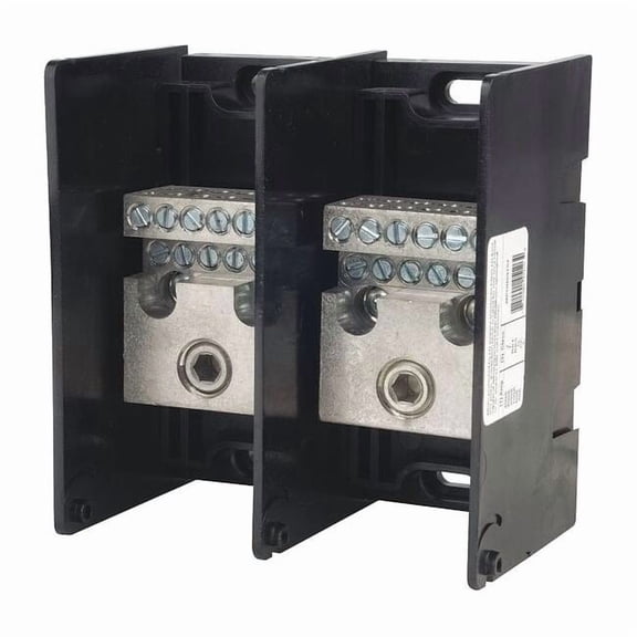 Power Distribution Block, Open, 2 Pole, 310 A Copper, 1,000 V AC/DC, Screw MPDB69152