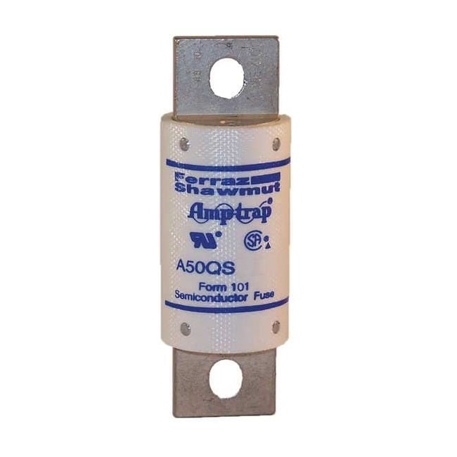 Semiconductor Fuse, 125A, Fast-Acting, 500V AC, Bolt-On A50QS125-4